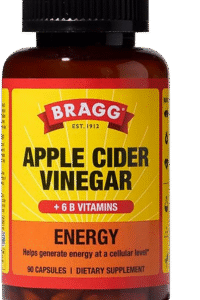 Bragg Apple Cider Vinegar + B Vitamins – 90 Capsules